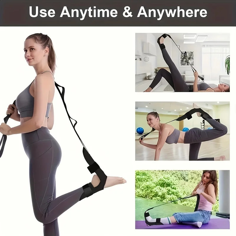 Yoga Stretching Band Segmented Adjustment Assisted With Foot Rehabilitation Training Leg and 241216