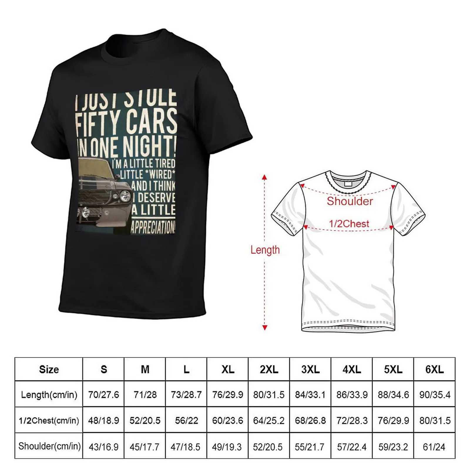 Disappearing in 60 seconds T-shirt for boys animal print hippie clothing top pure black T-shirt for men W241223