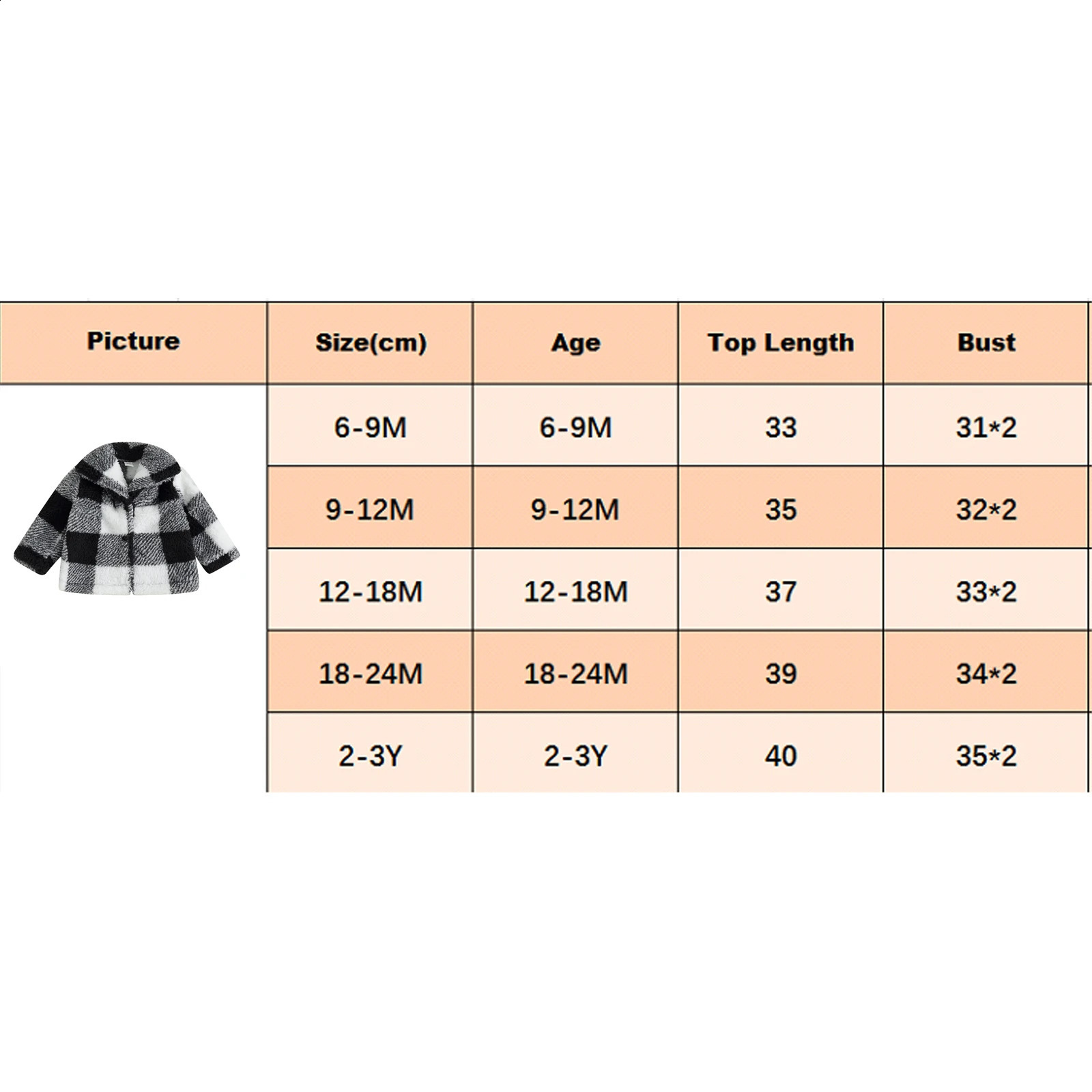 Children Plaid Plush Jacket For Baby Boys Girls Fall Winter Long Sleeve Button Cardigan Coat Outerwear Fleece Cardigan Clothing 241223