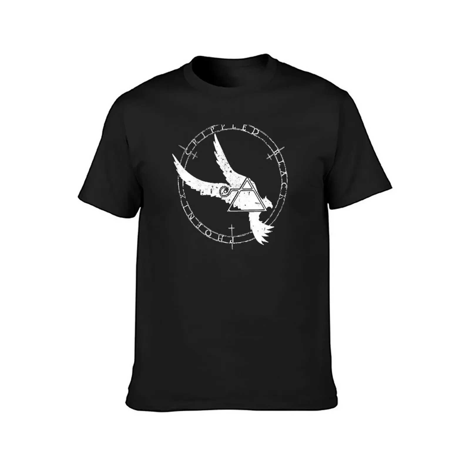 Limped Black Phoenix 205 A.D. (White V.) T-shirt oversized sports shirt fan black summer top solid color mens T-shirt W241223