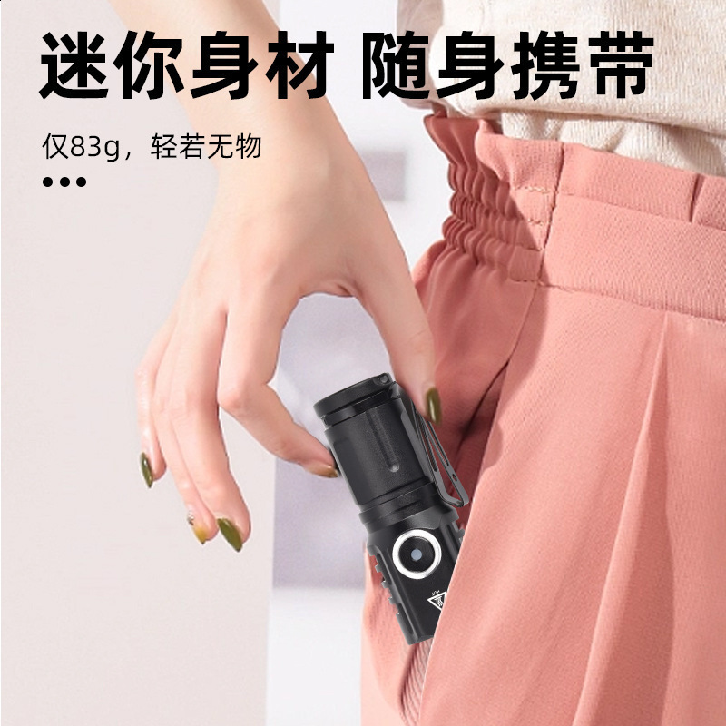 Wurkkos TS10 V2 14500 Powerful Mini EDC Flashlight with 3* 90 CRI LEDs and 3* RGB Aux LEDs Anduril 2.0 Max 1400lm IPX8 Torch 241107