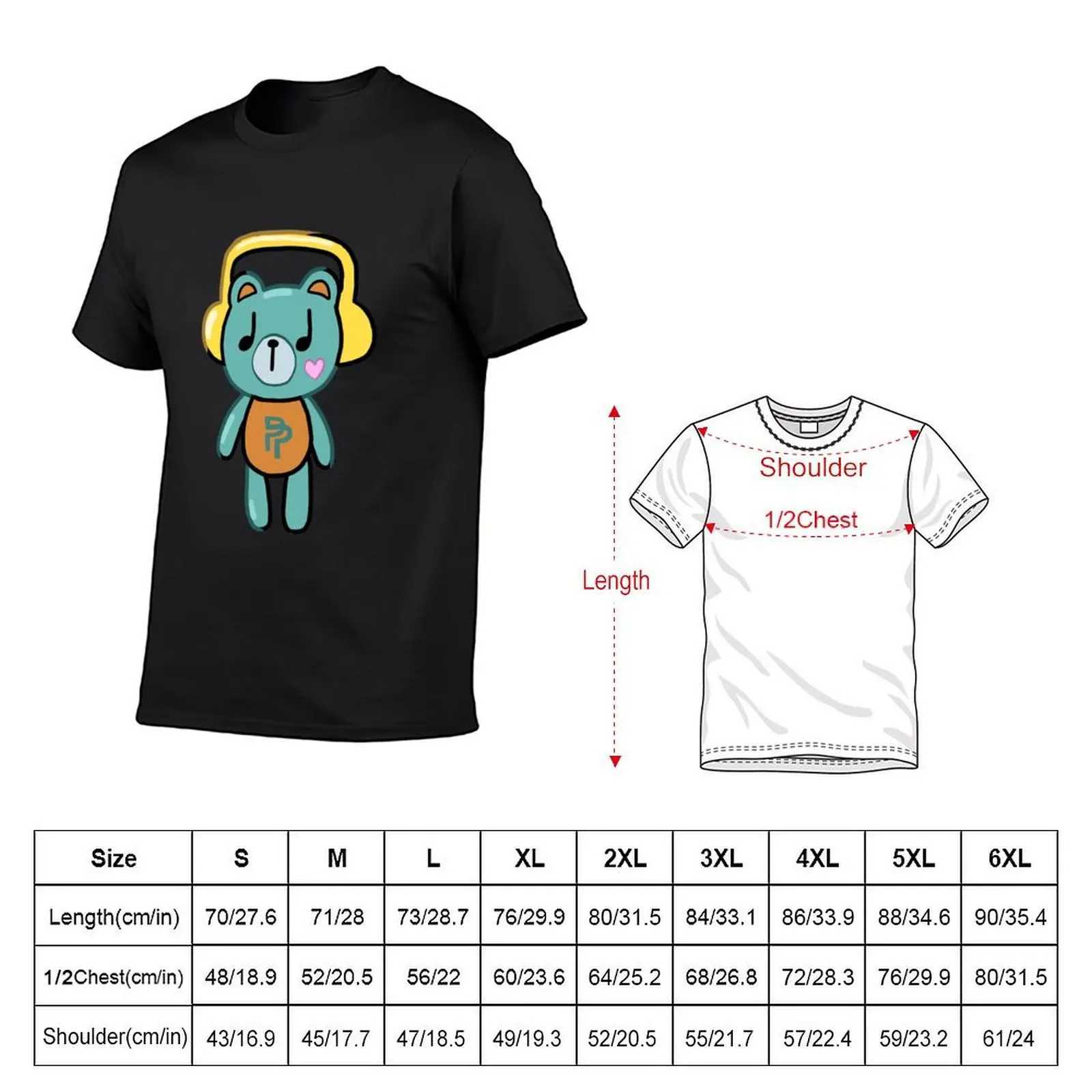 Permpoo PondPuwin Thai BL T-shirt Korean Fashion Kawaii Mens Plain T-shirt W241223