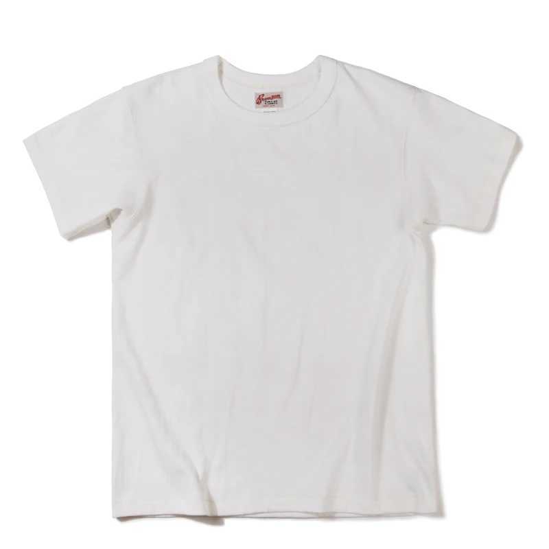 Bronson Heavy duty Seamless Tube T-shirt Summer Mens Regular Basic T-shirt W241223