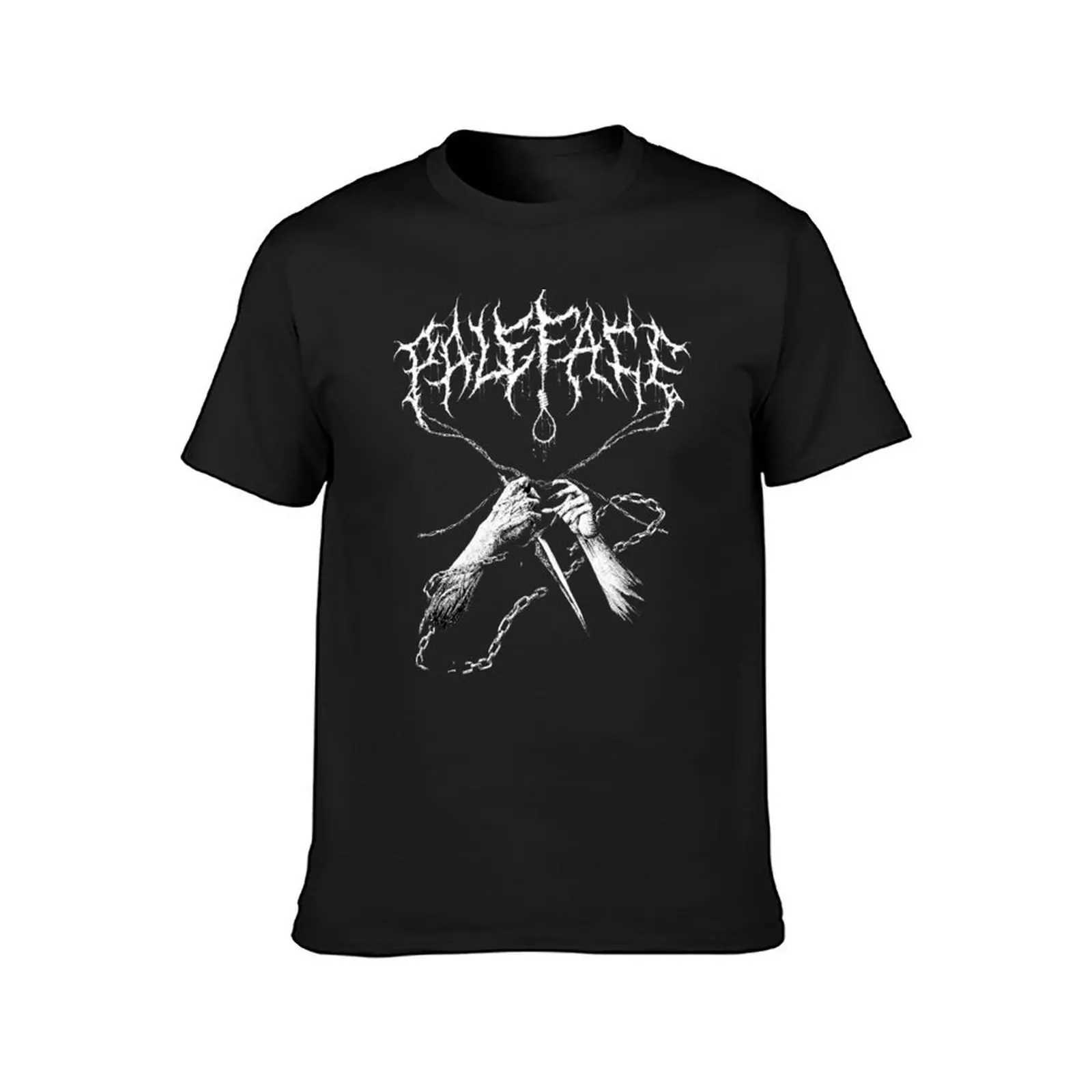 Paleface Swiss Deathtouch T-shirt with animal print suitable for boys to customize. Boys animal print quick drying pure white mens T-shirt W241223