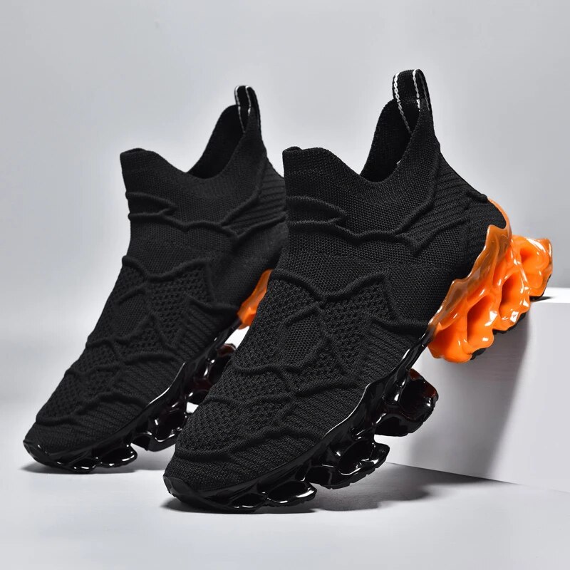 Lexsan Men Shoes Sneakers Male Tenis Luxury Designer Shoes Mens Casual Platform Shoe Fashion Blade Loafers Running Shoe for Men