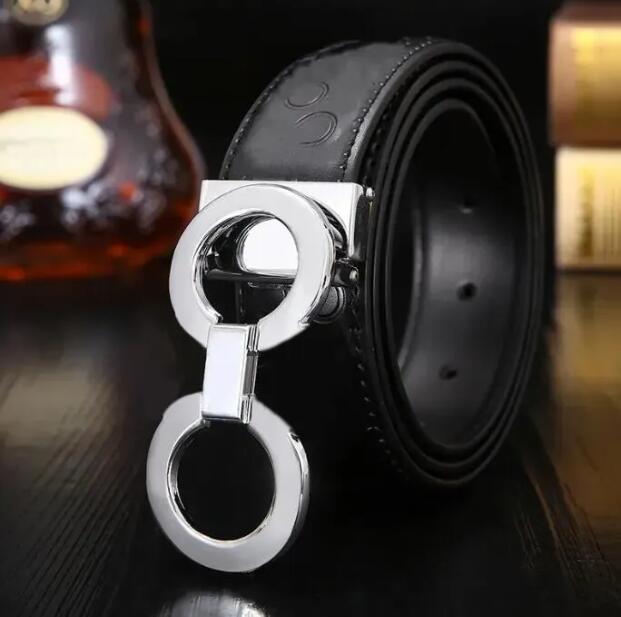 fashion mens belt leather designer belts for women adjustable smooth buckle luxury belt black fashion ornament simple waistband a1682