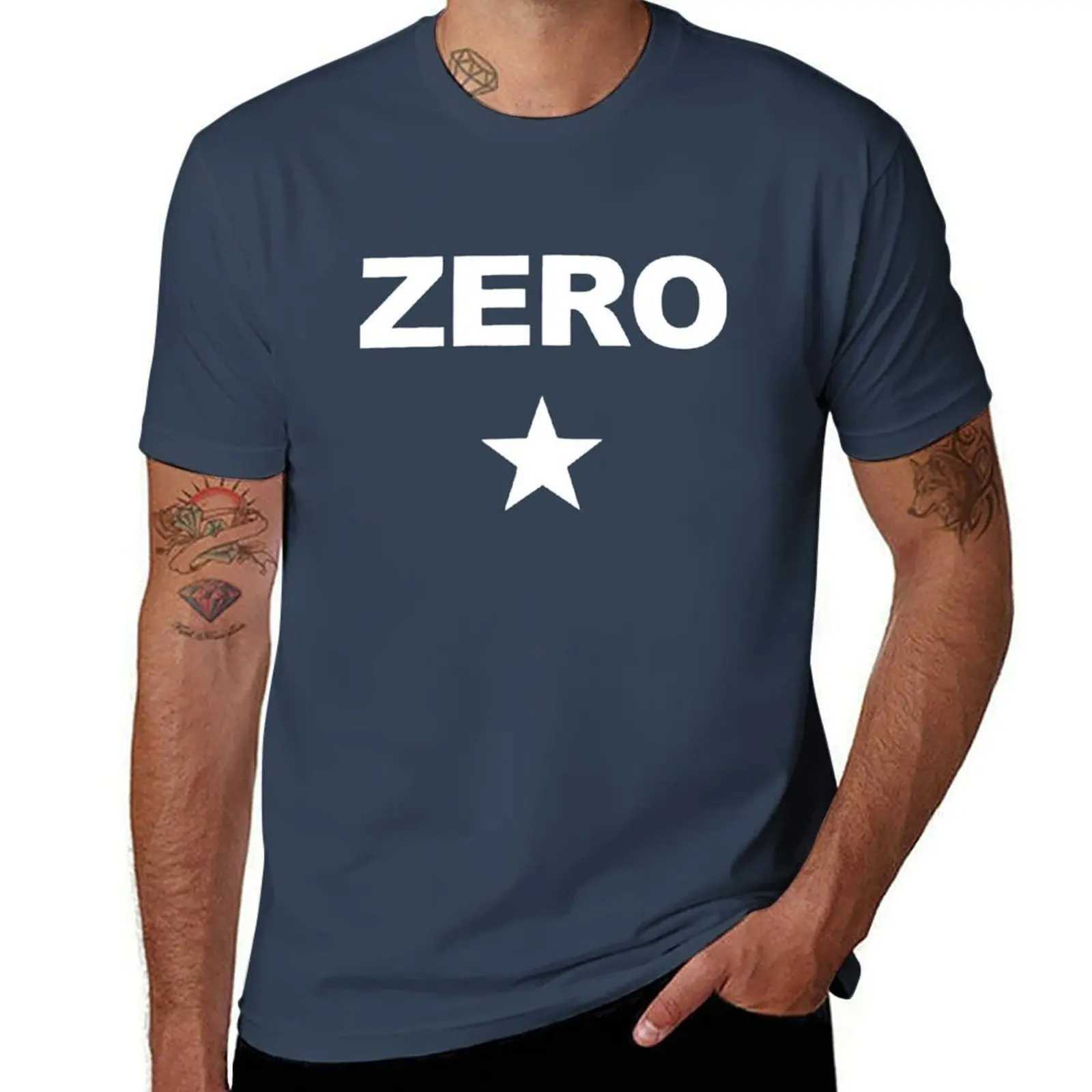 Crushed Pumpkin Zero T-shirt Customized Boys Animal Printed Pure Black Mens T-shirt W241223