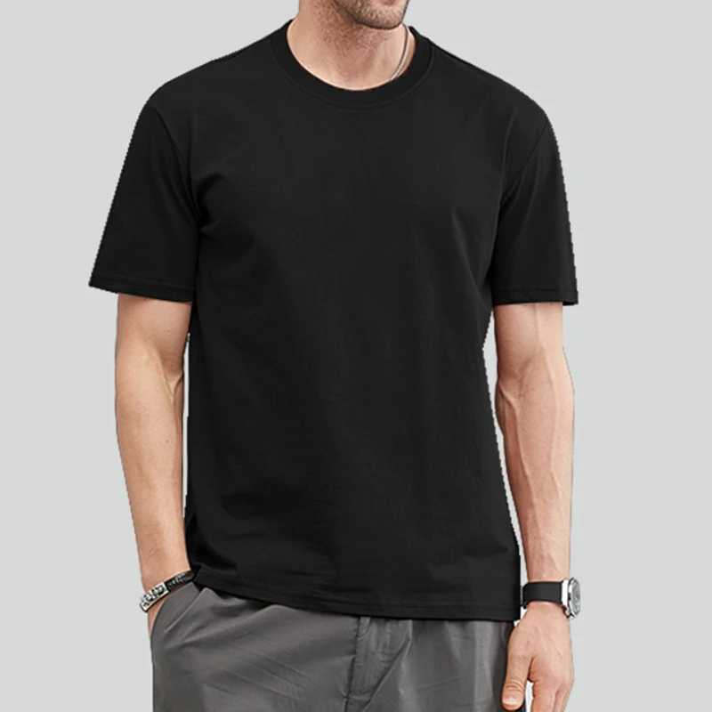 High quality mens summer T-shirt cotton mens T-shirt womens short sleeved T-shirt mens basic flat top womens oversized 5XL W241223