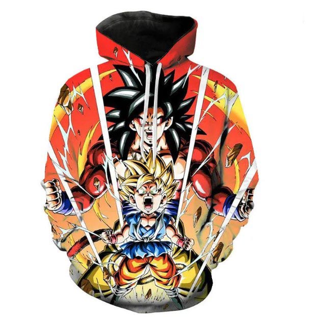 Cartoon Anime Fashion Man Woman Kid Hoodie Printing Casual Boy Girl Sweatshirt Street Clothing Pullover Top Men's Hoodies