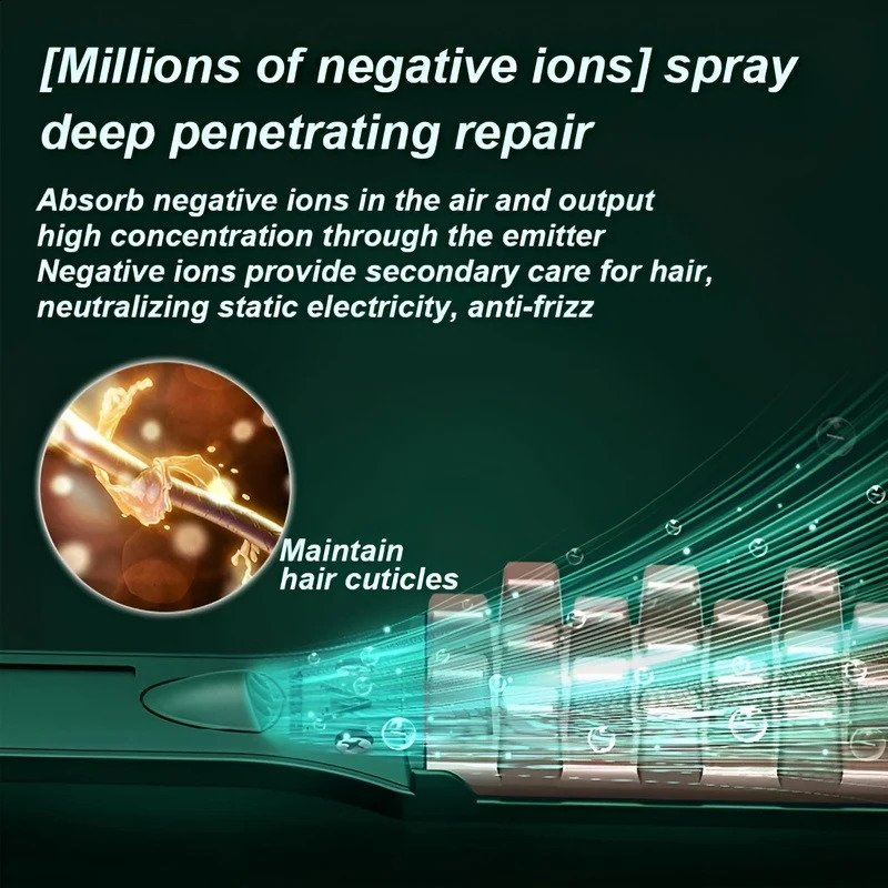 Corn Curling iron Professional Ceramic Volumizer Shaggy Hair Curling Iron Comb Grid Crimper Waves Corn Brushes Styling Tools 241224