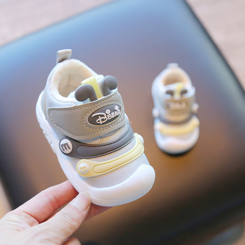 Toddler Shoes 2025 Winter Unisex Boy Girl Kid Sneakers For Baby Infant Shoes Happysteps Soft Warm Sneakers Sizes US1C-US10C