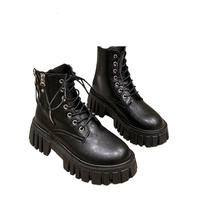 Ddmywed Martin Women's British New Summer Slim Ins Trendy Thin Style Explosive Street Short Boots Black Thick Sole Chinese Brand Shoes F1224-39 d