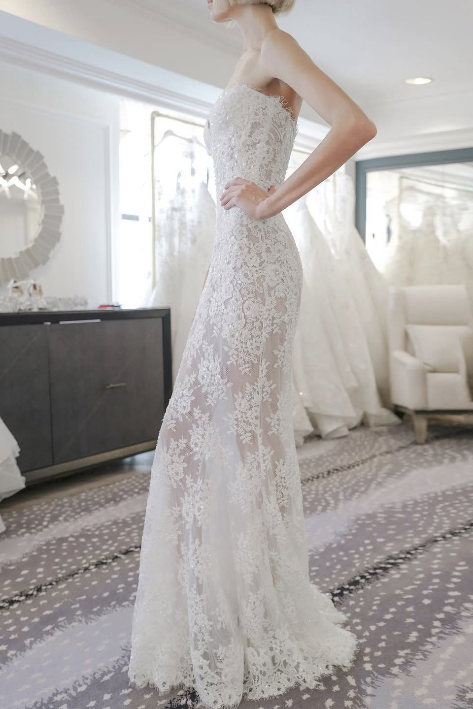 2 In I Lace Mermaid Wedding Dresses With Detachable Skirt Off Shoulder Long Sleeves Boho Beach Bridal Gowns Back Lace-up Modern Strapless 2025 Country