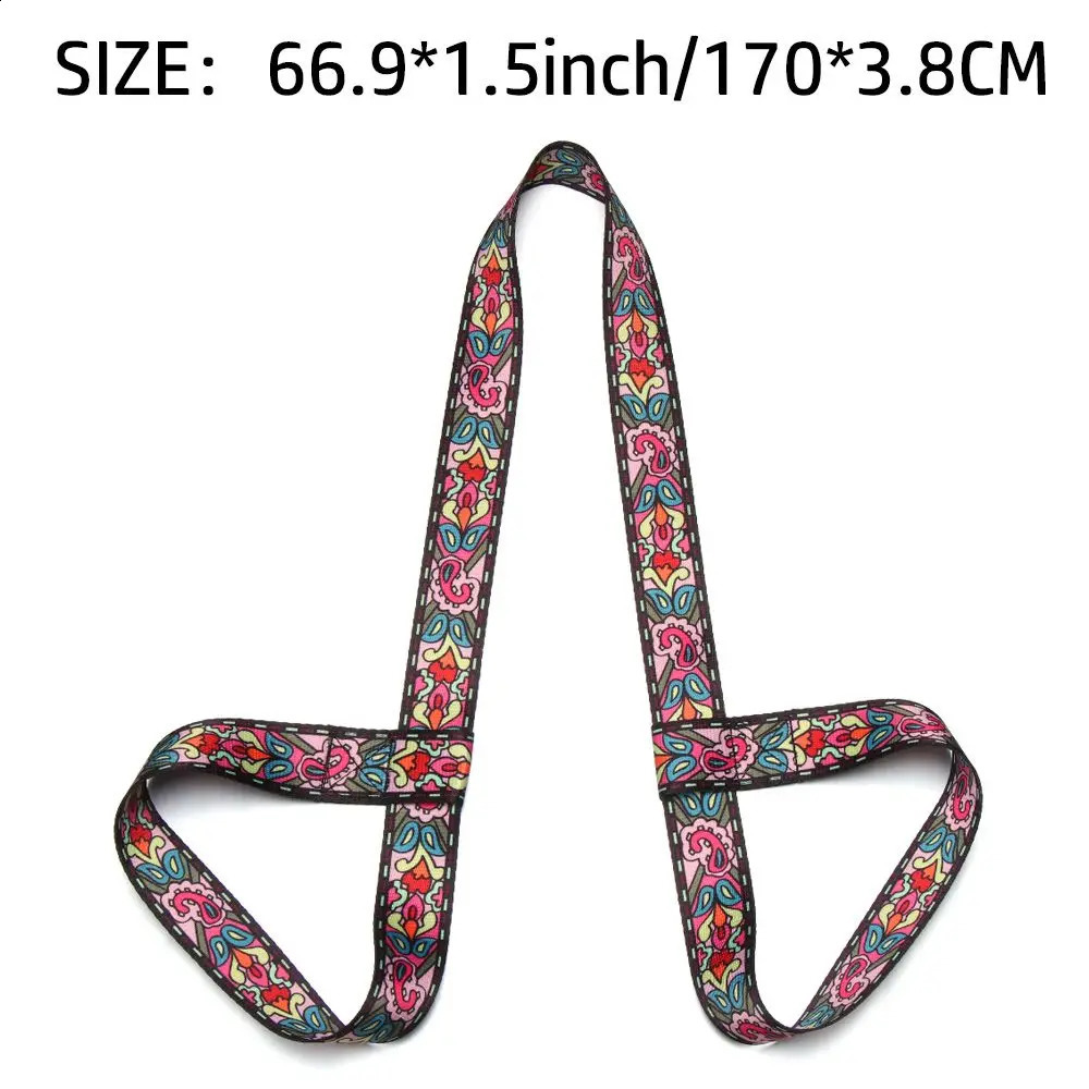 Multicolor Sports Accessories Fitness Exercise Stretch Carry Straps Yoga Belt Sport Sling Shoulder Mat Strap Belts 241216