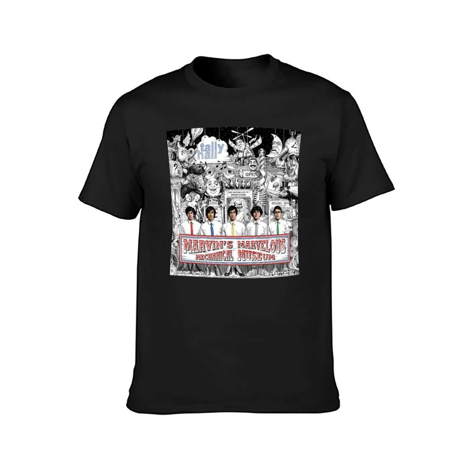 Tally Hall T-shirt Hippie Clothing Cute Top Customized Mens Graphic T-shirt Set W241223