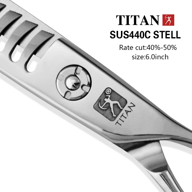 Titan professional hair scissors cutting salon scissor barber thinning shears hairdressing scissors 241224