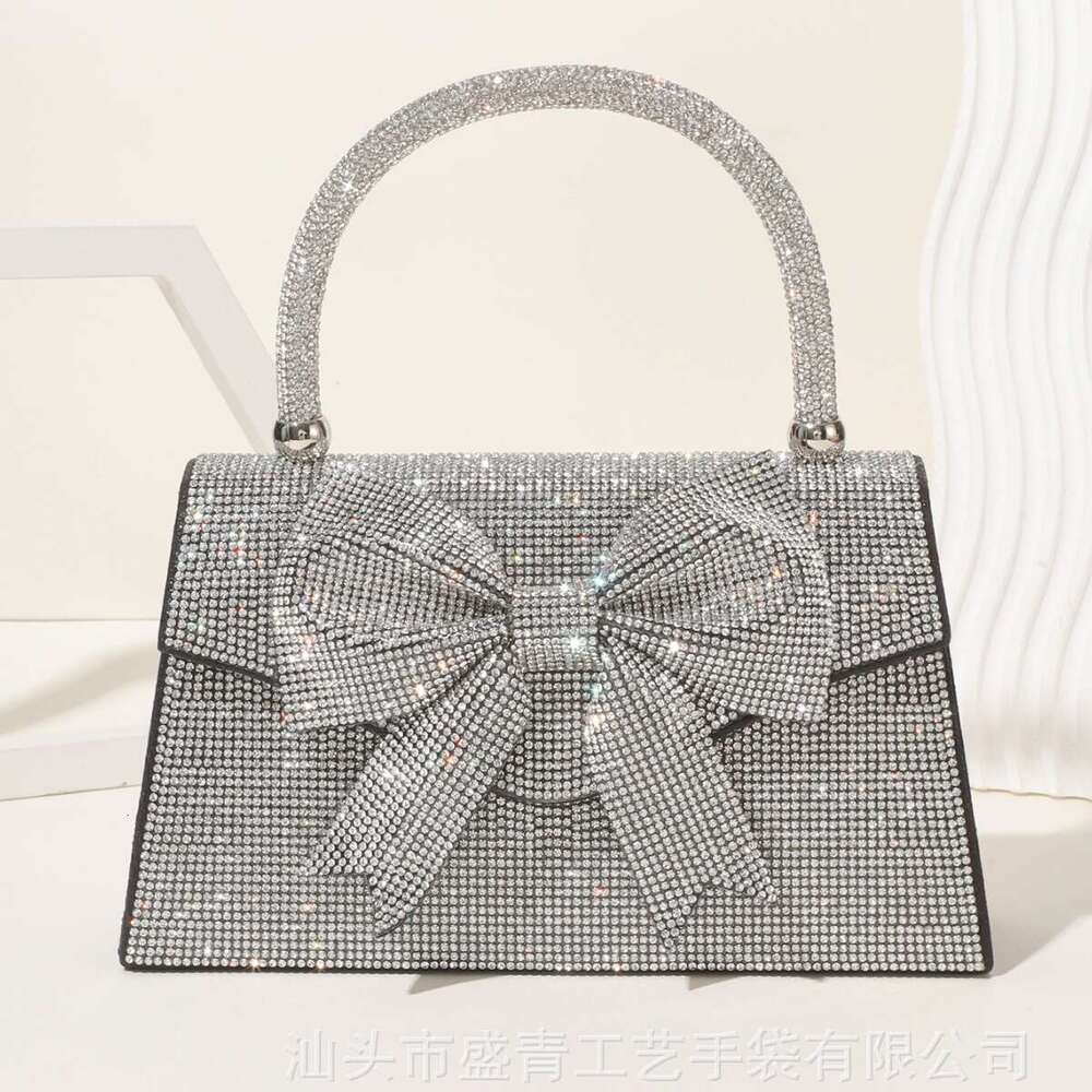 Shoulder Bag for Ladies Women Fashion Crossbody Bags Handbags Girls New Rhinestone Handbag Bow Casual Women Bag