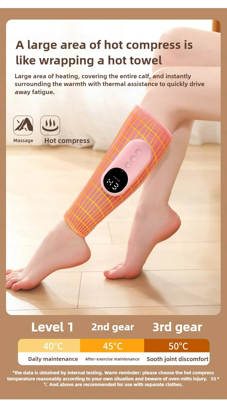Electric Vibration Calf Massager Air Pressure Leg Massager Feet Massage Masajeador Power Legs Massager Machine Foot Masaje 241224