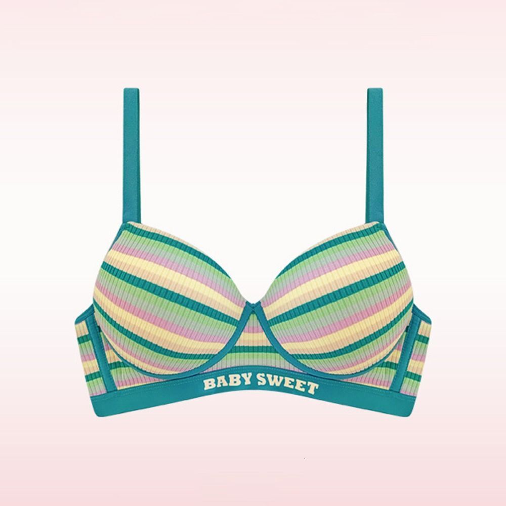 Sexy Dopamine Wireless Bra 3/4 Cup Comfortable Women Underwear Push Up Colorful Tube Top