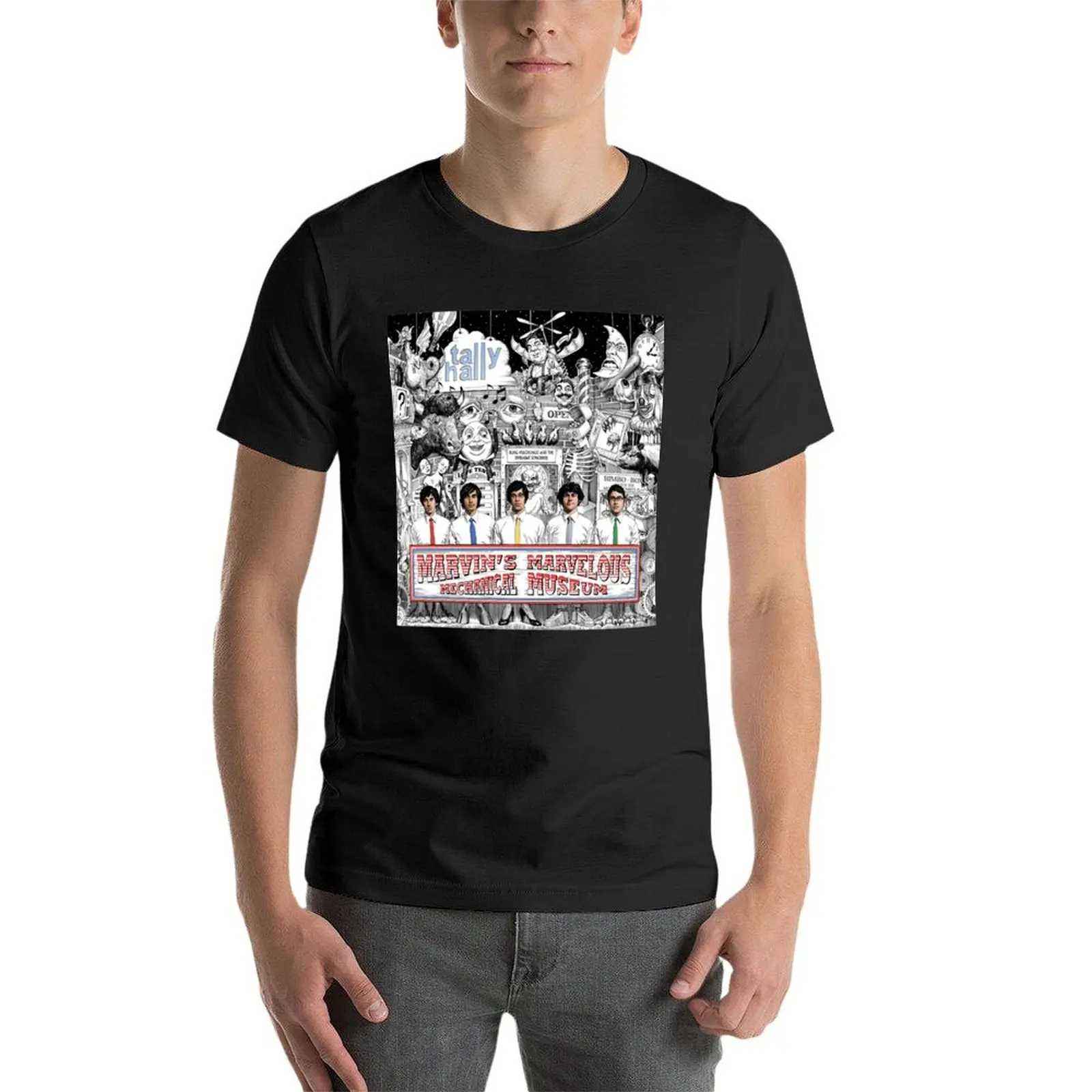 Tally Hall T-shirt Hippie Clothing Cute Top Customized Mens Graphic T-shirt Set W241223