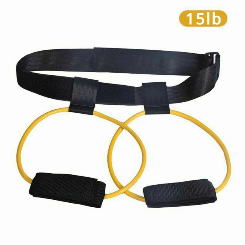 Muscle Strength Training Resistance Band Legs Waist Belt Pedal Exercise Body Building Workout Elastic Bands Fitness Equipment 241216