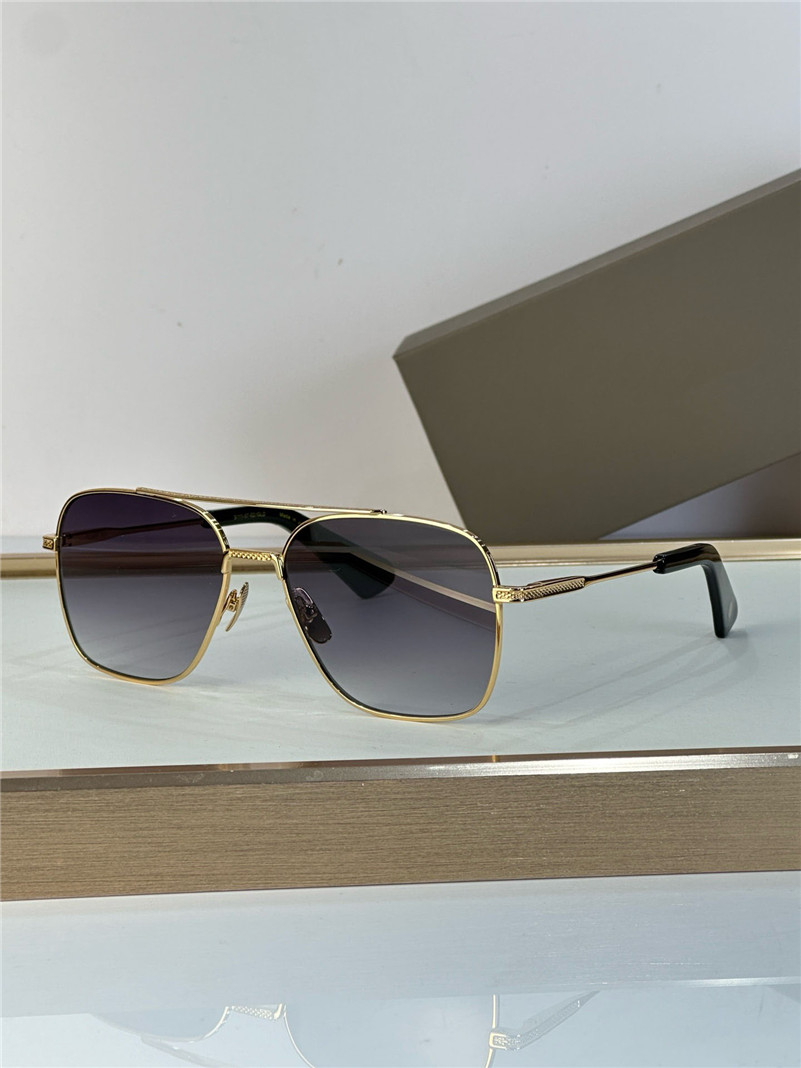 sunglasses 007 men design metal vintage glasses fashion style square frame UV 400 lens with case top quality