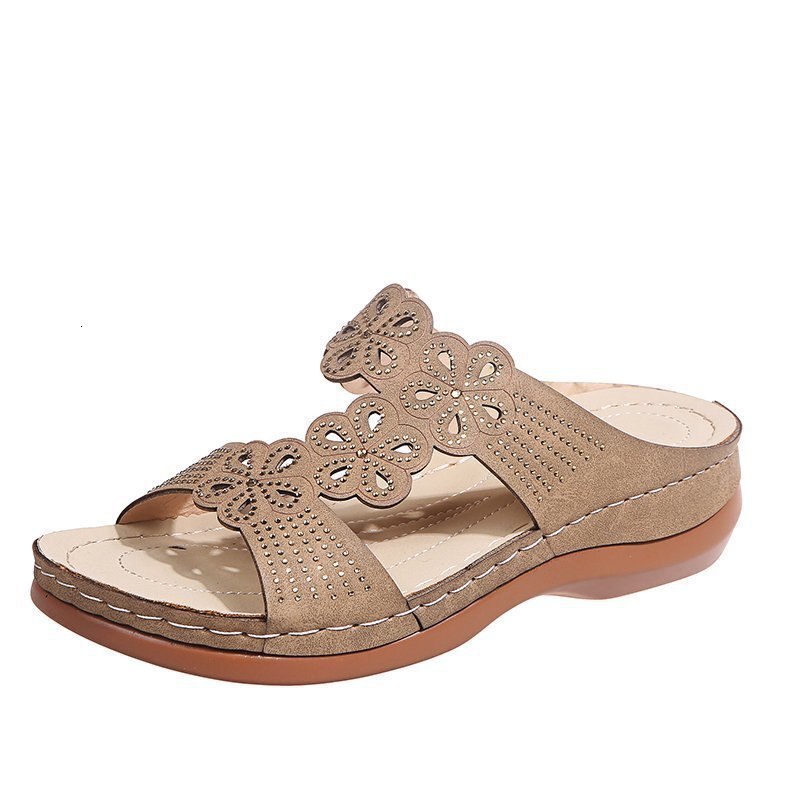 New Water Ddmywed Diamond Leisure Slope Heel Outerwear For Women Large S Slippers Chinese Brand Shoes F Ddmysaturn