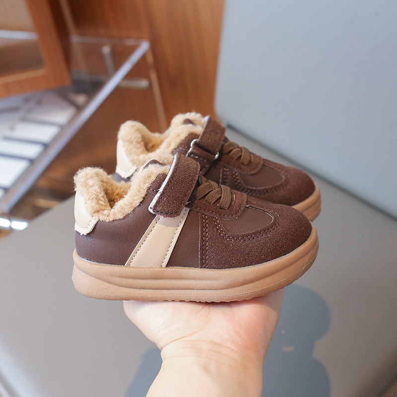 Winter Cotton Sport Shoes For s Children Thick Warm Casual Shoes snest For Toddler Boys Plush Warm Girls Sneakers Sizes US6cUS13c S251027