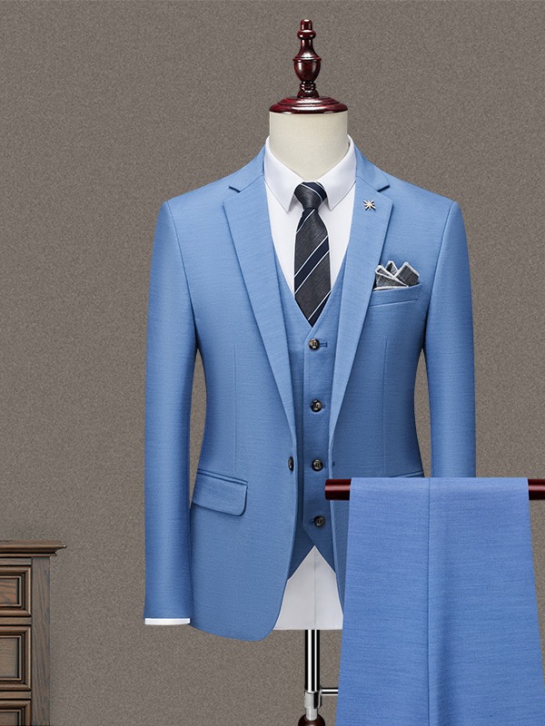 S1223Professional formal suit small suit Korean style slim fit best man groom wedding dress