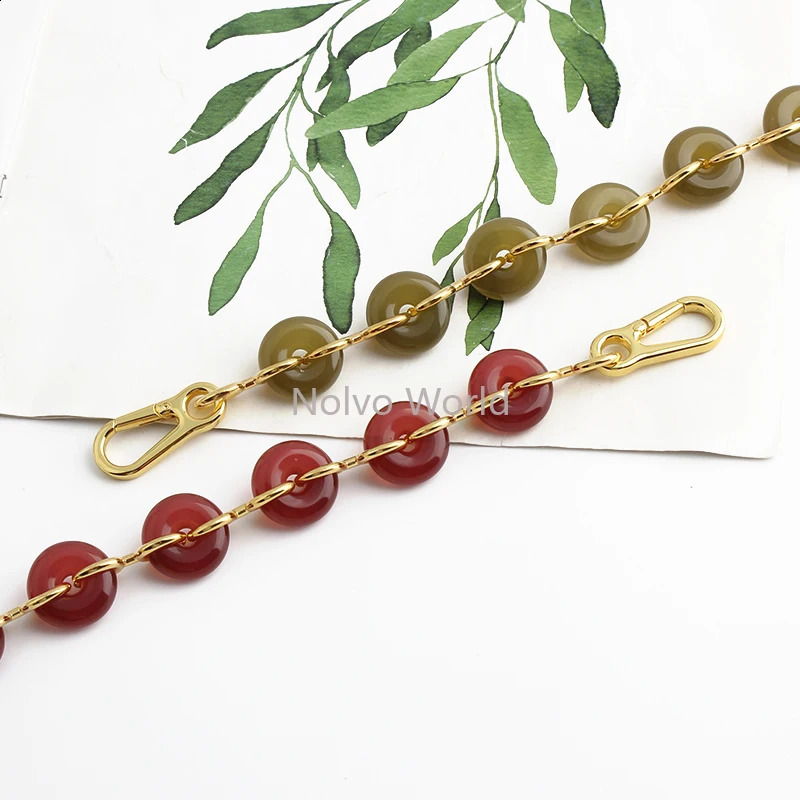 Cute Toal length 70.5cm wide 22mm acrylic metal chain used for handbags wallets shoulder bags with resin extended phone chain accessories 241223
