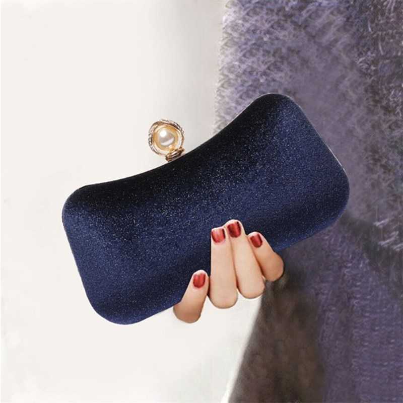 Clutch Bag New Style Velvet Hot Gold Dinner Bag Cheongsam Party Handbag Celebrity Evening Dress Bag Bridesmaid Wedding Bag 240920