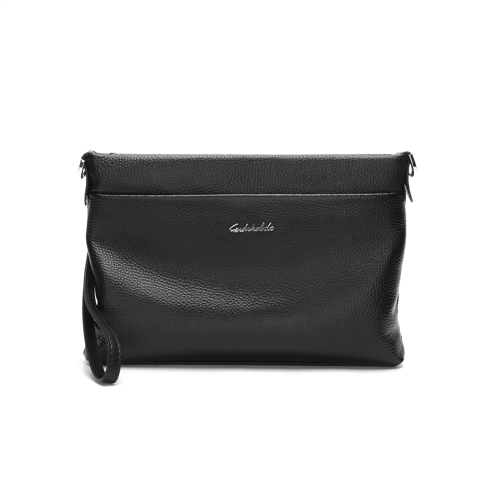Genuine Leather Wallet For Men Male Real Cowhide Mens Long Zipper Slim Clutch Wallets Purse With Card Holder Phone Bag Mochila 241224