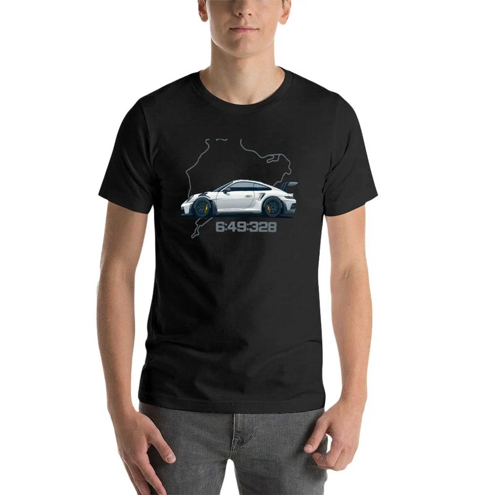 992 GT3 RS Nordschleife Mens Retro T-shirt W241223