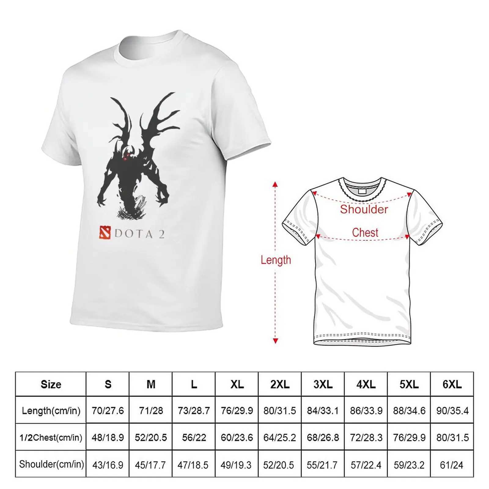 New Dota 2 Shadow Devil T-shirt Regular T-shirt Korean Fashion Fun T-shirt New Version T-shirt Mens Graphic T-shirt W241223