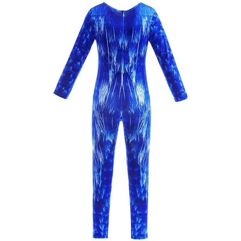 Cosplay Halloween Childrens Costume Sonic Sonik Sonic Jumpsuit Cosplay Anime Role-playing Suit S2412241