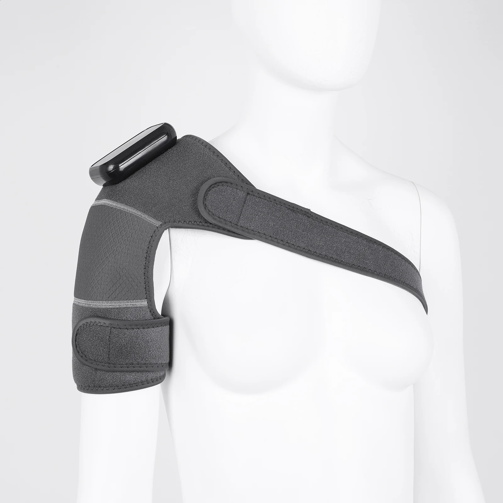 Knee Massager Vibration Heated Knee Massager 3 Adjustable Mode Shoulder Brace Pain Relief Gift for A Comforting Massage 241224