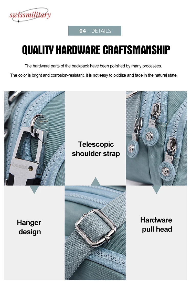 2025 Girls Women Shoulder Fashion Pure Color Casual Tote Outdoor Bag Canvas Handbag Zipper Messenger Crossbody #18 swissmilitary
