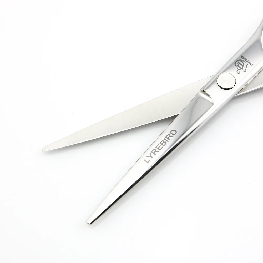 Japan Hair Scissors set Silver 5.5 INCH 6 INCH Hairdressing scissors Hair Cutting scissors Very Sharp Lyrebird 241224