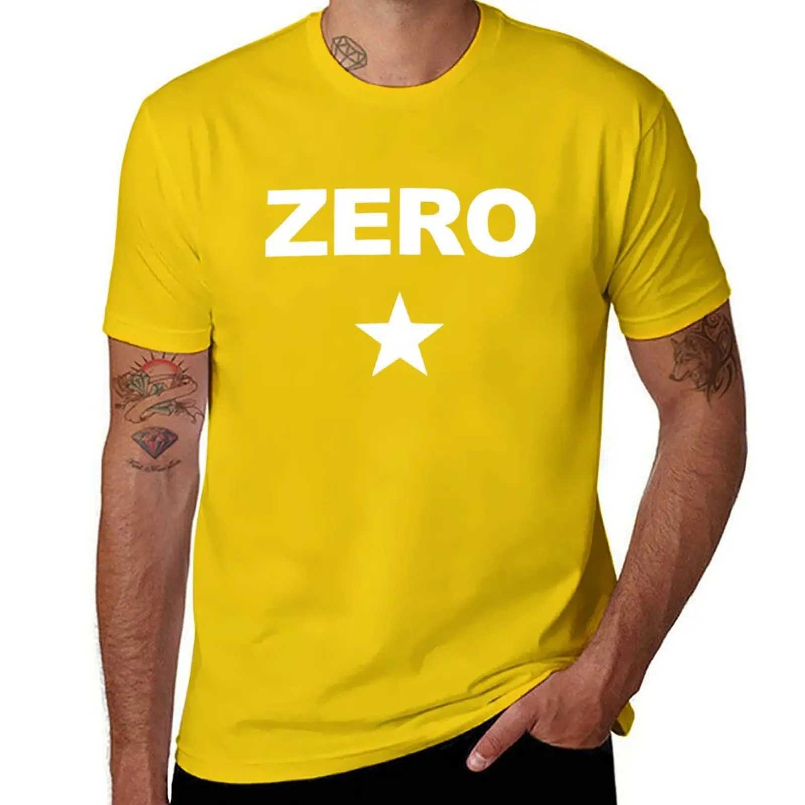 Crushed Pumpkin Zero T-shirt Customized Boys Animal Printed Pure Black Mens T-shirt W241223