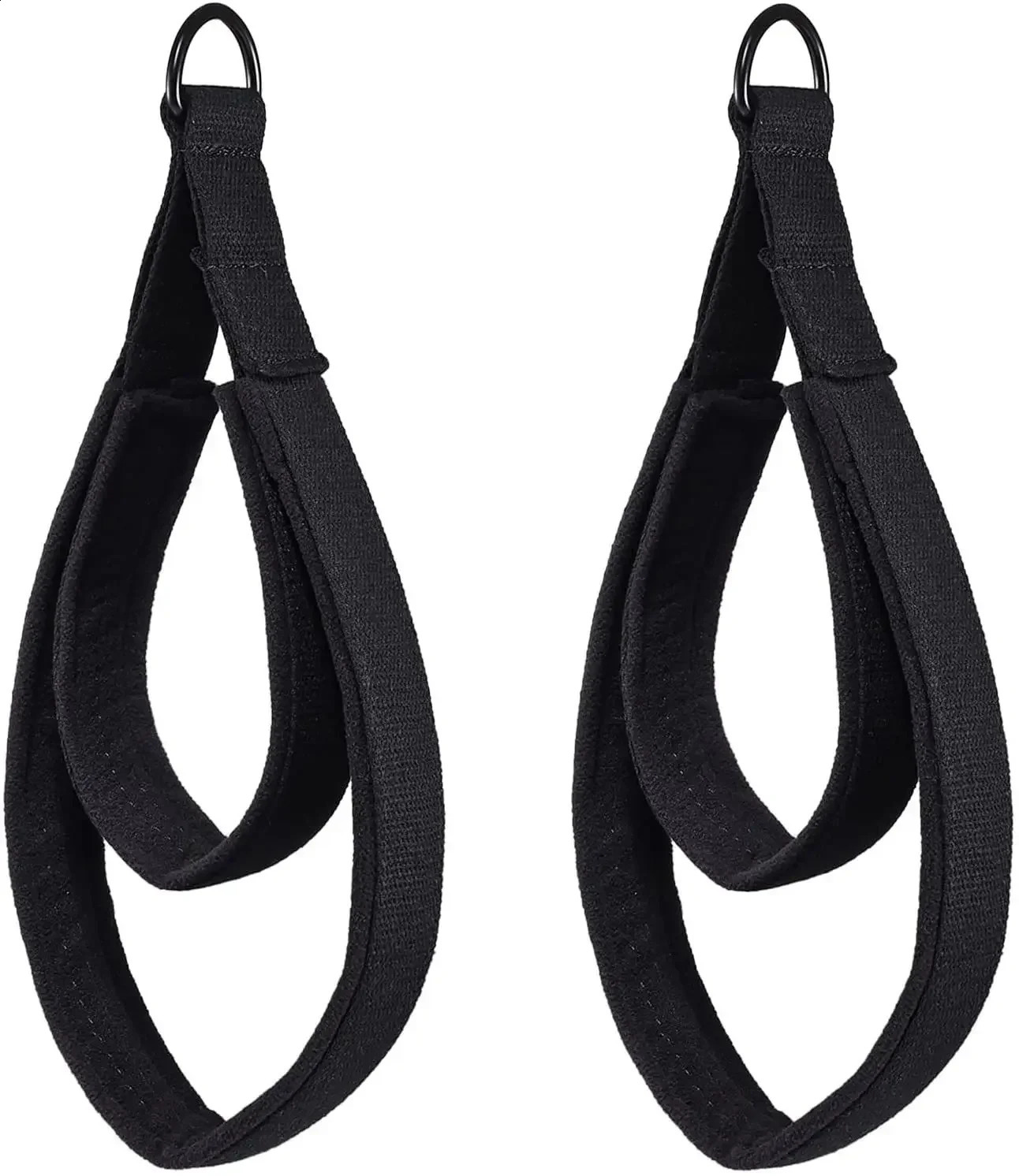 1PC Double Ring Elastic Yoga Pilates Bed Exercise Accessory Ankle Buckle Stretch Strap Resistance Band Cord 241216