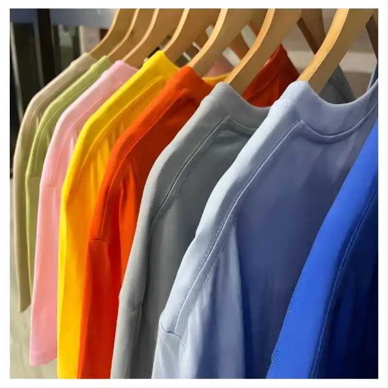 Summer mens cotton T-shirt fashionable casual style street trend personalized short sleeved O-neck daily high-quality clothing W241223