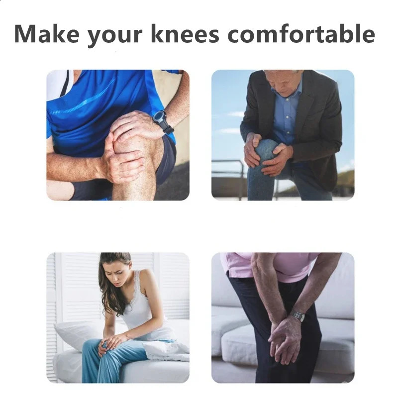 Rechargeable Heated Knee Massager Shoulder Support Adjustable Vibration and Heat Modes for Knees Elbows Shoulders Relaxation Leg 241224
