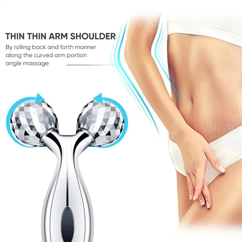 3D Roller Massager Beauty Device For Muscle Lifting Skin Care Manual Women Men 241213