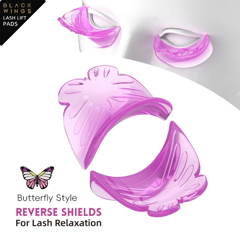 Reverse Shields rEyelash ing Curler Lift Pads Eyelash Pads Rods For LashLift Silicone For Eyelashes Makeup Beauty Too 250103