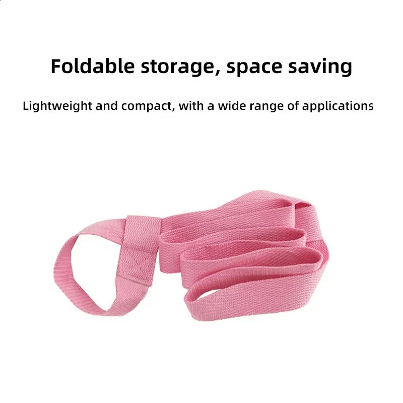 Portable Yoga Mat Strap Belts Adjustable Storage Ties Sports Sling Shoulder Carry Belt Exercise Stretch Fitness Equiment 241216