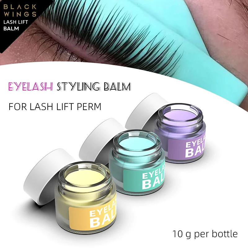 Glue eyelash glue 10g solid glue eyelash eyebrow wax eyelash pad silicone eyelash point eyelash curler 241223