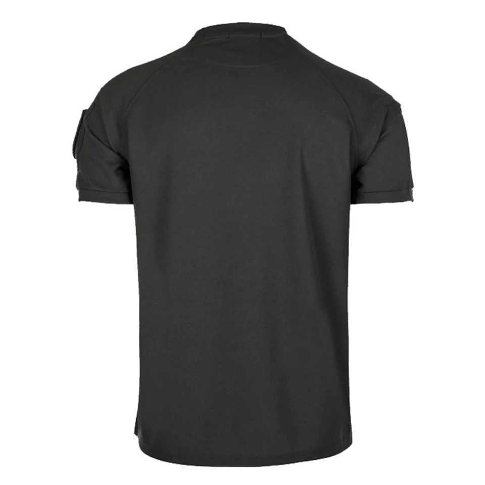 Mens 100% polyester summer quick drying military T-shirt plain weave custom printed mens O-neck short sleeved T-shirt plus size military T-shirt W2412
