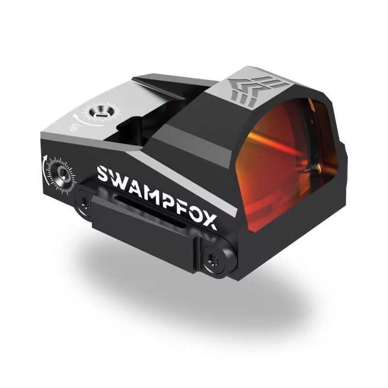 Telescopes Swampfox Optics Sentinel II 1x20 Red Dot Sight RMSc 3 MOA Optic-Blackout Rear Sight-SNL2120-RMS J241211
