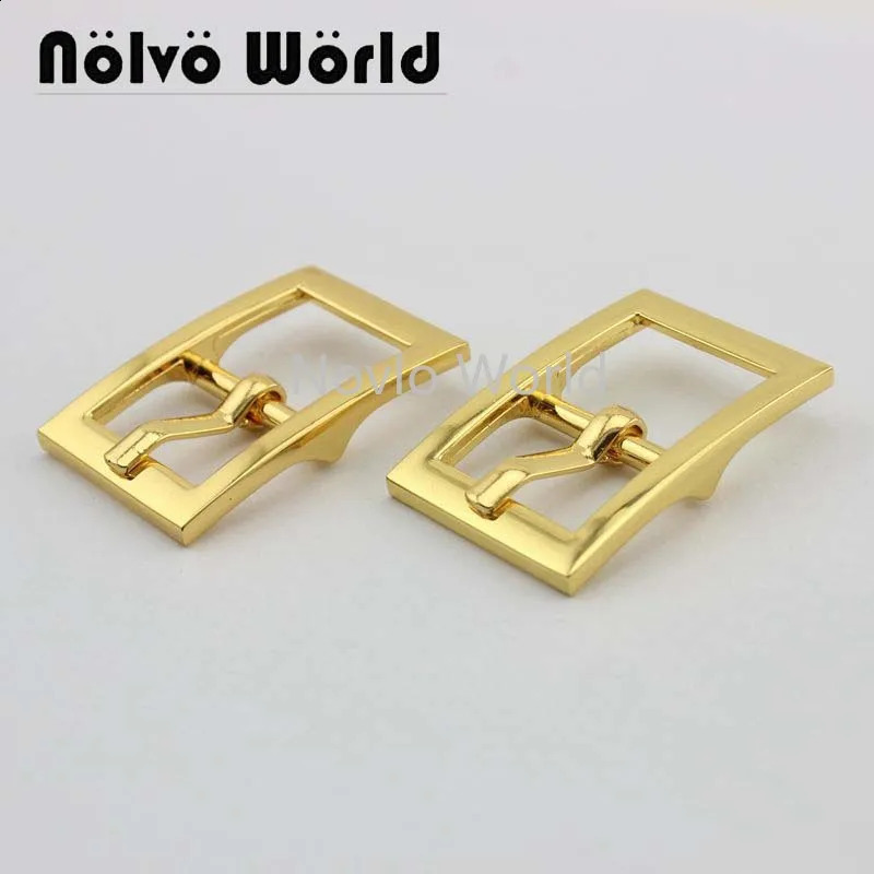 Nolvo World 5-20-100 pieces 4 colors 28 * 19mm bag shoelace strap adjustable battery buckle leather craftsmanship repair buckle 241223