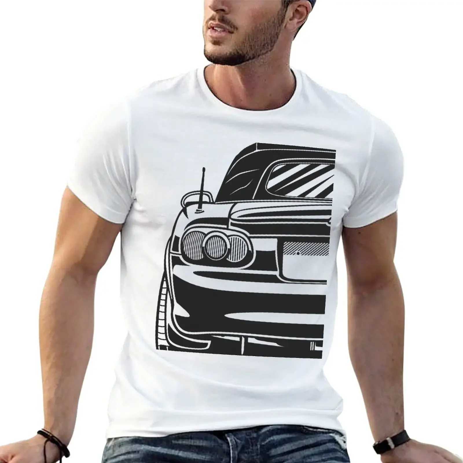 MX5 Miata Roadster NB Rear T-shirt Customized Summer T-shirt Heavy duty T-shirt Sweater Solid Color Round Neck Black T-shirt for Men. W241223